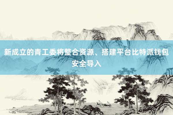 新成立的青工委将整合资源、搭建平台比特派钱包安全导入