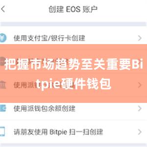 把握市场趋势至关重要Bitpie硬件钱包